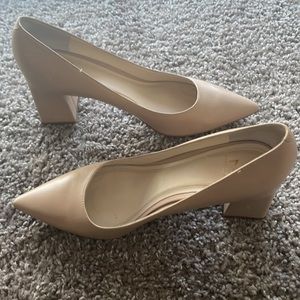 Marc Fisher Zala Block Heel Pointy Toe Pump